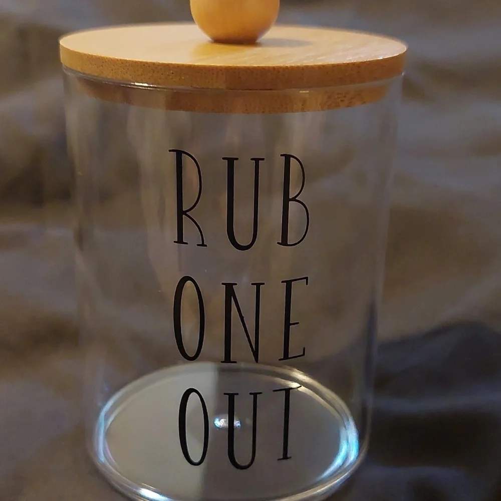 NWT Funny Bathroom Containers